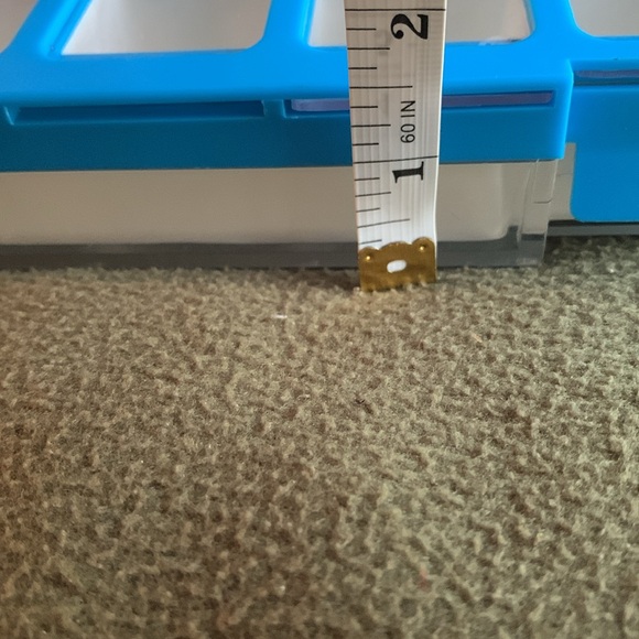 Medication organizer. Approximately 12 1/2” x 8” x 1 1/2” - Picture 10 of 10